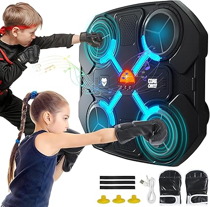 Máquina de Boxeo con Música (4 Pads)