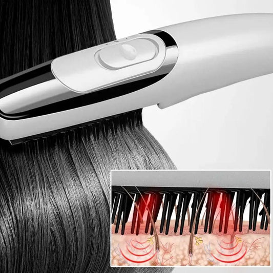 Cepillo Anticaída LedTerapia y vibración